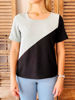 Imagen de Blusa Chebbi Verde y Negra