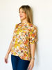 Imagen de Blusa Liv Estampada Mostaza