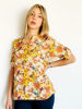 Imagen de Blusa Liv Estampada Mostaza