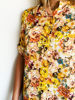 Imagen de Blusa Liv Estampada Mostaza
