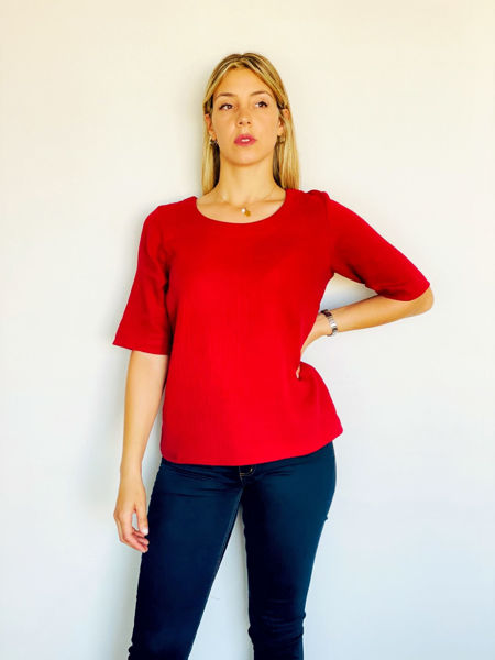 Imagen de Blusa Menara Bordo