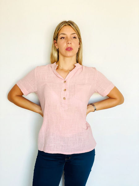 Imagen de Blusa Marrakech Rosa