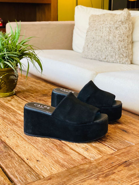 Imagen de Sandalia Navona Negro Nobuck