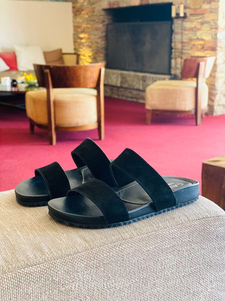 Imagen de Sandalia Burano Negro Nobuck