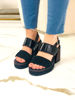 Imagen de Sandalia Versalles Negro Milano Nobuck