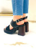 Imagen de Sandalia Versalles Negro Milano Nobuck
