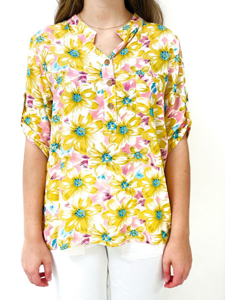 Imagen de Blusa Liv Estampada Amarillo