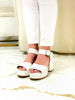 Imagen de Sandalia Watson Blanco Lagarto Charol