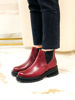 Imagen de Bota Lerner Bordo Lagarto