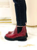 Imagen de Bota Lerner Bordo Lagarto