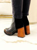 Imagen de Bota Britney Negro Charol Nobuck