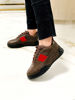 Imagen de Sneaker Presley Chocolate Y Rojo