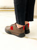 Imagen de Sneaker Presley Chocolate Y Rojo