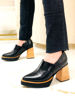 Imagen de Zapato Vasari Negro Lagarto Milano
