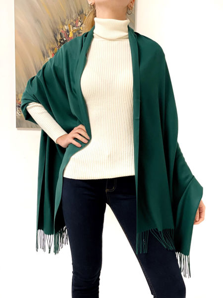 Imagen de Pashmina Verde Petroleo