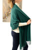 Imagen de Pashmina Verde Petroleo