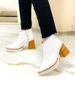 Imagen de Bota Pausini Blanco Lagarto Charol
