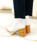 Imagen de Bota Pausini Blanco Lagarto Charol