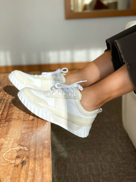 Imagen de Sneaker Presley Natural Y Blanco