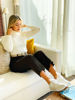 Imagen de Sneaker Presley Natural Y Blanco