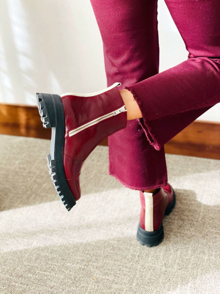Imagen de Bota Lavinia Bordo y Natural
