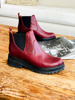 Imagen de Bota Lerner Bordo Lagarto