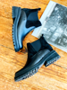 Imagen de Bota Lerner Negro Gamuza