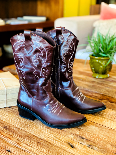 Imagen de Bota Texana Walker Chocolate