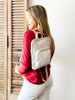 Imagen de Mochila Bouman Blanco Craquelado