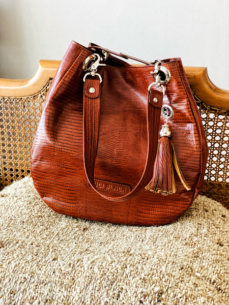 Imagen de Cartera Monaco Whisky Lagarto Total