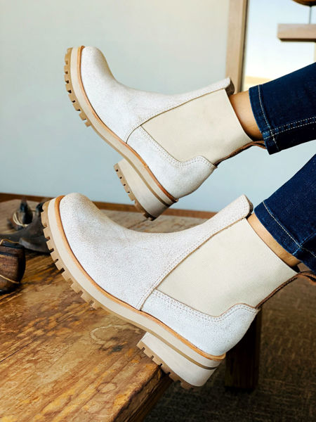 Imagen de Bota Sheeran Blanco Craquelado