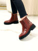 Imagen de Bota Timberlake Choco Y Rojo