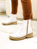 Imagen de Bota Lavinia Blanco y Arena