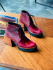 Imagen de Bota Bohr Bordo Lagarto