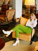 Imagen de Pantalon Horan Verde Pana