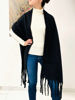Imagen de Pashmina Abrigo Negro