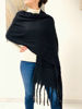Imagen de Pashmina Abrigo Negro