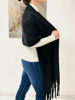 Imagen de Pashmina Abrigo Negro