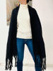 Imagen de Pashmina Abrigo Negro