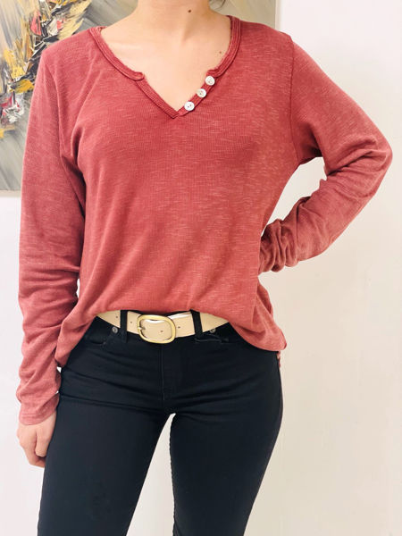 Imagen de Remera Cyrus Bordo