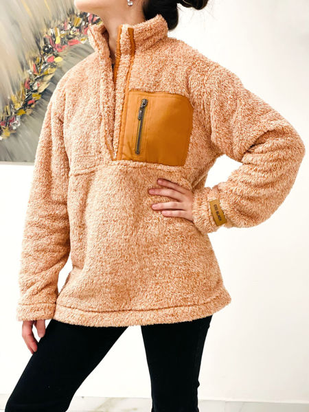 Imagen de Buzo Indigo Salmon Tostado