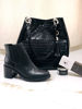 Imagen de Cartera Monaco Negro Croco Total
