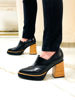 Imagen de Zapato Comte Negro Lagarto