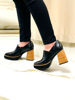Imagen de Zapato Comte Negro Lagarto