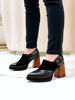Imagen de Zapato Comte Negro Nobuck Charol