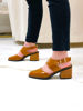 Imagen de Zapato Sophie Tostado Charol