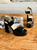 Imagen de Sandalia Chelsea Negro Charol