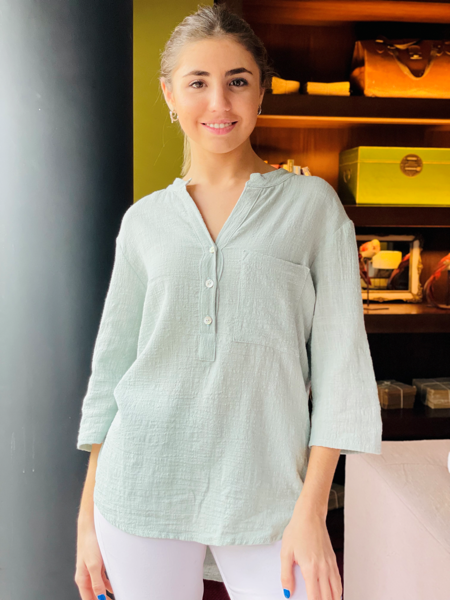 Imagen de Blusa Dion Verde Agua