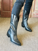 Imagen de Bota Texana Cefalu Negro Milano