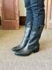 Imagen de Bota Texana Cefalu Negro Milano